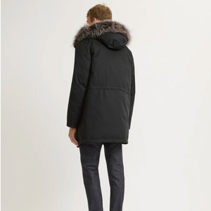 Parkas d'hiver décontractées pour hommes avec doublure en coton, veste parka pour hommes de haute qualité personnalisée - Product Image 5