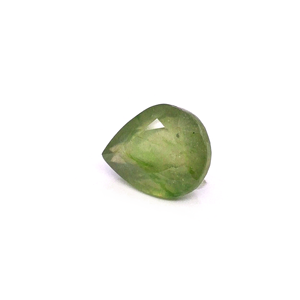 Saphir Vert Naturel de Bangkok, Pierre Libre, 6 carats, Coupe Poire Ovale, Gemme Minérale Créée en Laboratoire, Certifiée IGI, Polie à la Chaleur - Product Image 4