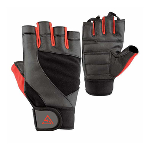 High Quality Neoprene Padded Weightlifting Gloves for Body Building Pull Ups and Heavy <b>Fitness</b> Workout Gym Gloves - Product Image 2