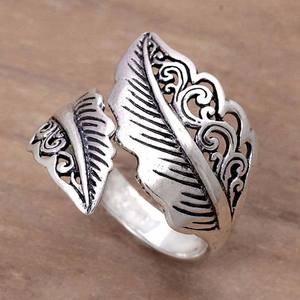 Anneau de serviette de haute qualité, Design clair pour mariage, vente en gros, feuille en métal, anneau de serviette pour décoration de table - Product Image 5