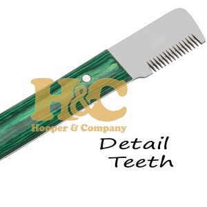 Nouveautés : Ensemble de ciseaux et brosse de toilettage pour animaux de compagnie en acier inoxydable, écologiques et luxueux - Product Image 4