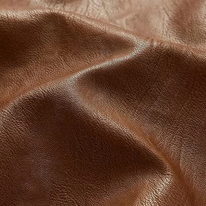 2025 transpirable respetuoso con el medio ambiente botón hombres Puffer cuero chaleco abrigo marrón acolchado piel de cordero lona cuello en V Casual invierno - Product Image 5