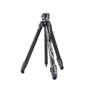 Nouveau trépied de voyage pliable portable mini 54,3 pouces en alliage d'aluminium léger et fibre de carbone, support de caméra flexible OEM Bubble - Product Image 2