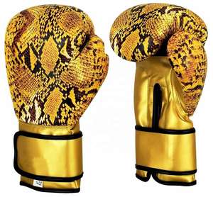 Gants de boxe en cuir personnalisés 100% originaux pour l'entraînement Équipement de sport imperméable pour l'entraînement au combat - Product Image 2