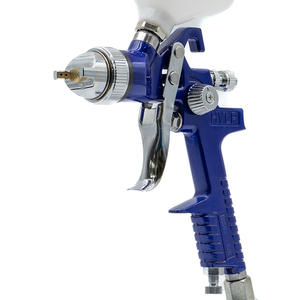 Pulvérisateur HVLP bleu de haute qualité pour la rénovation automobile et les projets de bricolage - Pistolet - Product Image 3
