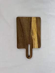 Planche à découper en bois traditionnelle, solide, durable, sans danger pour les aliments, essentielle pour la cuisine moderne, planche à découper en bois massif - Product Image 4