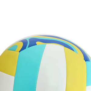 Logo personnalisé de haute qualité Volley-ball professionnel nouveau Design en cuir de haute qualité en gros nouveau volley-ball - Product Image 5