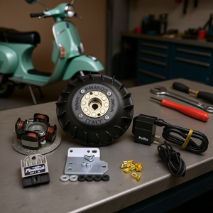 หัวเทียน Flytech 20 มม. 1.6 กก. สำหรับ Vespa 50 ET3 125 PK ระบบไฟฟ้าและระบบจุดระเบิดของรถจักรยานยนต์ - Product Image 3