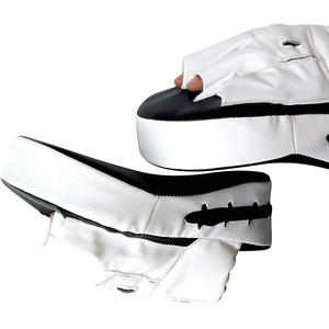 Flyingkick Enterprises – Cibles de frappe incurvées en cuir de vachette 100 % pour boxe et MMA – Meilleures ventes Muay Thai Boxe MMA - Product Image 4