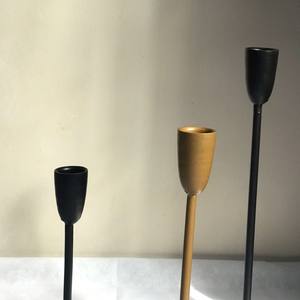 Bougeoir style nordique moderne, chandelier en métal, support de bougie de luxe pour décoration de maison - Product Image 2