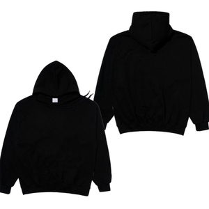 Sweat à capuche en coton fabriqué au Pakistan avec ficelle pull sweats à capuche surdimensionnés sans poches impression bouffante surdimensionné - Product Image 3