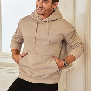 Sudadera con Capucha para Hombre con Logotipo Personalizado al Mejor Precio, Tejido de Punto Transpirable de Alta Calidad en Felpa de Algodón, Color Sólido, la Mejor Oferta para el Invierno - Product Image 3