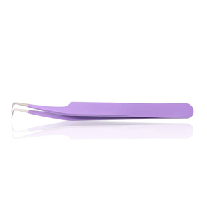 Vente en gros de tous types de pinces à cils en acier inoxydable pince à épiler incurvée/pince à cils colorée et bon marché - Product Image 5