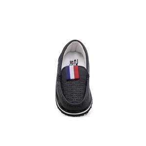 Garçon Noir Casual Flats Mocassins - Product Image 1