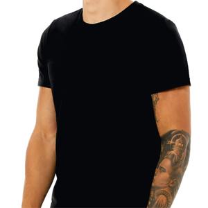 T-shirt pour homme à col rond, manches courtes, tricoté, idéal pour la sérigraphie, style décontracté et durable pour un usage quotidien - Product Image 5
