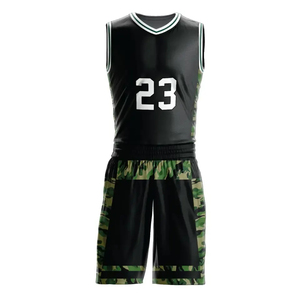 Vente en gros Ensemble de maillots de basket-ball imprimés par sublimation de haute qualité uniformes de basket-ball personnalisés pour hommes avec qualité fabriquée - Product Image 1
