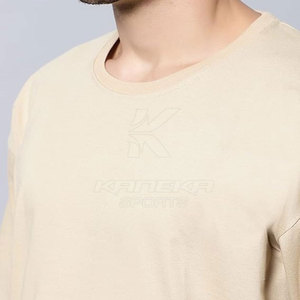 Camiseta Extra Grande para Hombre, Corte Regular Premium, Estilo Urbano, 100% Algodón, Transpirable, de Secado Rápido, Cómoda, para Uso Diario Informal - Product Image 4