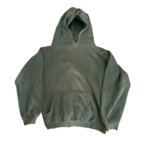 Custom Sunfade Solid 100% Cotton Vintage Wash Oversized Regular <b>Pullover</b> Hoodie for <b>Men</b> - Product Image 1