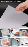 Lizheng usine personnalisé papier à dessin d'art blanc 65gsm 70gsm 80gsm 120gsm papier cad papier calque dessin