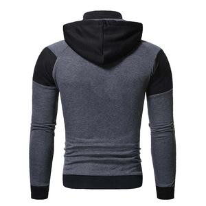 Sweat à capuche streetwear pour homme 100% coton Stone Washed surdimensionné Design boxy court Brodé - Product Image 3