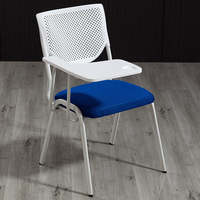 Chaise de conférence Offre Spéciale avec table d'écriture chaise de salle de conférence en tissu ergonomique chaise de formation scolaire multicolore