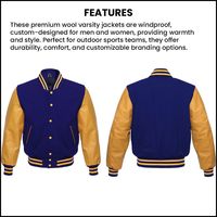 Veste universitaire de lycée personnalisée | Graduation Team Bomber Outerwear