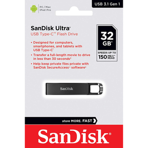 Unidad Flash USB Tipo C SanDisk Ultra SDCZ460-032G-G46 - Product Image 2