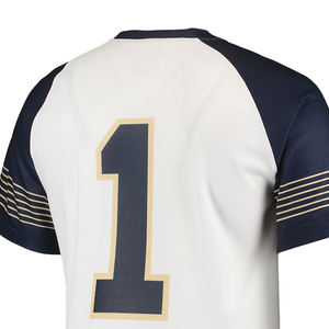 เสื้อกีฬาลาครอสใส่ได้ทั้งชายและหญิงผ้าโพลีเอสเตอร์แห้งเร็วใส่สบายสไตล์ใหม่ทนทานพิมพ์ลายสำหรับผู้ใหญ่ - Product Image 6