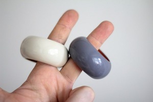 Anneaux de serviette fabriqués à la main mariage évider Mulit forme ronds de serviette boucles en bois or en bois papier ronds de serviette - Product Image 3