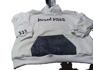 Sweat-shirts à capuche unisexes à fermeture éclair intégrale pour hommes, impression personnalisable, sublimation, streetwear, surdimensionné, polyester, impression en relief - Product Image 2
