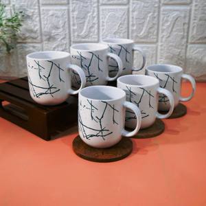 Taza gris Producto de Venta caliente Impreso Taza de cerámica hecha a mano Tazas de café - Product Image 6