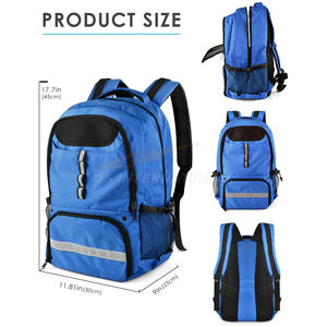 Sac à dos de basket-ball Vêtements de sport pour hommes Sac à dos Oxford personnalisé Sac de sport de plein air Fabricant OEM Équipe de football École - Product Image 2