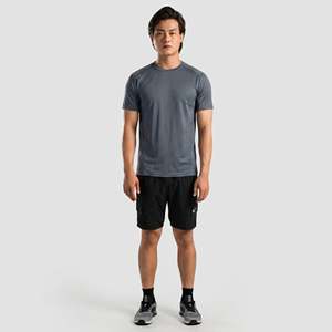 เสื้อยืดดีไซน์เนอร์ทรงเรกูลาร์ฟิตสีเทา ยี่ห้อ Repstate ผลิตจากผ้าถัก พร้อมลายพิมพ์ซิลค์สกรีนแบบเรียบ - Product Image 4