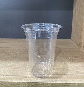 Gobelet en plastique PP transparent rond de 90 mm de diamètre, gobelet jetable pour café, thé, boissons glacées, best-seller - Product Image 1