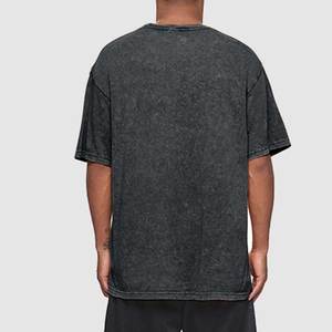 T-shirts pour hommes à épaules tombantes, dernier design, effet délavé, 100% coton, qualité supérieure, fabriqués avec de bons matériaux - Product Image 6