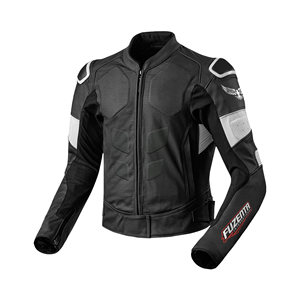 Chaqueta de Motociclismo de Cuero Genuino Resistente a Impactos con Logotipo Personalizado Chaqueta de Motociclista de Cuero Profesional de Alta Calidad - Product Image 1