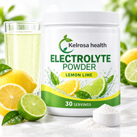 Poudre d'électrolytes de créatine pour rehydratation, marque privée, mélange de boissons énergétiques fitness, suppléments à base de plantes, nutrition sportive