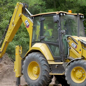 CAT backhoe Loader เครื่องยนต์ดีเซลหนัก PTO ที่แข็งแกร่งและไฮดรอลิกส์ประสิทธิภาพสูง - Product Image 5