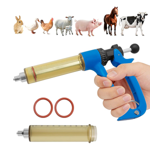 Pistola de Inyección Veterinaria Semiautomática, Dosis Ajustable, Pistola de Inyección para Ganado, Pistola de Vacunación Semiautomática - Product Image 5