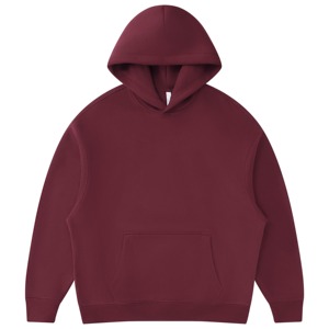 2025 fabricant hommes tissage inversé à capuche contraste coton polaire blanc pull sur point personnalisé réversible Premium à capuche - Product Image 2