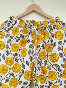 Pyjama de luxe indien exclusif 100% coton fait main, imprimé floral, élégant et décontracté pour le printemps et l'été, ODM - Product Image 4