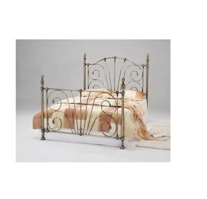 Estructura de cama de latón de diseño, creada para la decoración de interiores de dormitorios de lujo, que ofrece una estética refinada, comodidad y estilo de primera calidad. - Product Image 2