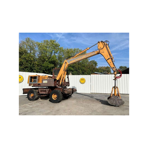 Case excavateur à roues puissant équipement fiable adapté à la manutention de tranchées et au travail en ville - Product Image 1