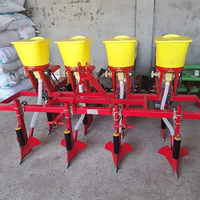 Planteur manuel neuf à 4 rangs en stock prêt pour l'expédition Transplanteur de riz Planting Walk 4 Rows