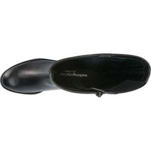 Stivali Alti da Donna Comodi con Lacci per l'Inverno, Neri, Taglia 10.5 M (B), con Soletta in PU per Aumentare l'Altezza - Product Image 5