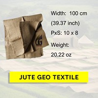 100 cm de large protection des pentes Jute géotextile stabilisation du sol tissu tissé biodégradable en gros Goodman Global Bangladesh