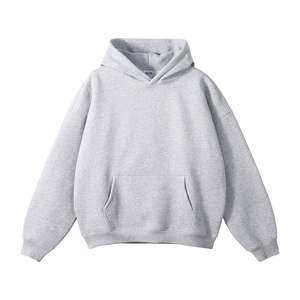 Sudadera con capucha unisex anti-encogimiento de gran tamaño 100% algodón polar logotipo personalizado ropa de invierno transpirable tallas grandes de alta calidad para hombre - Product Image 6