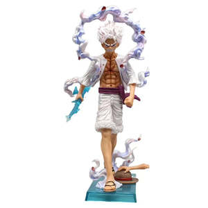 Figurine One Piece Gear 5 de 30 cm, modèle en plastique de Monkey D. Luffy et Sanji pour collection et décoration intérieure - Product Image 1