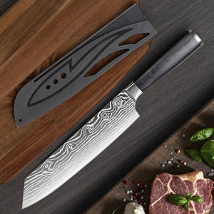 มีดเชฟญี่ปุ่นพร้อมใบมีดสแตนเลสและที่จับสแตนเลสเครื่องมืออเนกประสงค์ปรับแต่งได้ - Product Image 2