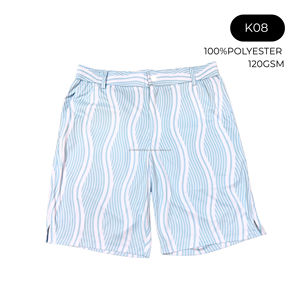 100% POLYESTER recyclé Sublimation impression hommes court haute qualité Shorts décontracté Golf Shorts Chino Performance ShortsDDP expédition - Product Image 2